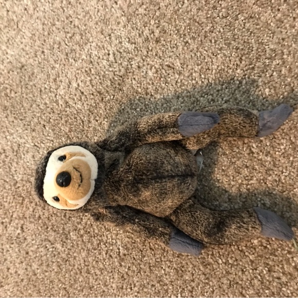 VTG Slow poke the sloth Ty beanie baby 1999 6 inch - Picture 3 of 3